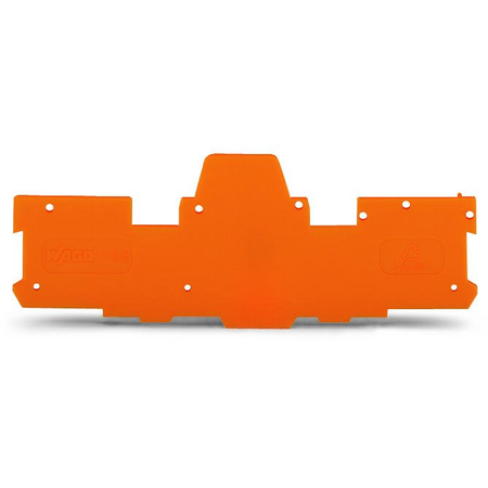 Separator plate; 1.1 mm thick; oversized; orange