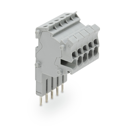 Modular TOPJOB®S connector; modular; for jumper contact slot; 5-pole; 1,50 mm²; gray