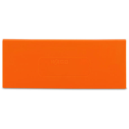 Separator plate; 2 mm thick; oversized; orange