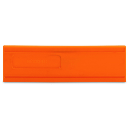 Separator plate; 2 mm thick; oversized; orange