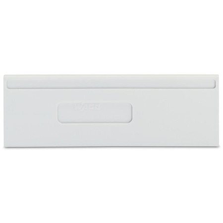 Separator plate; 2 mm thick; oversized; light gray