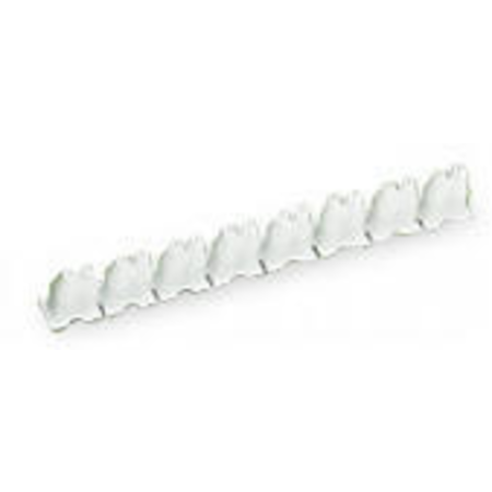 Insulation stop; 0.08 - 0.2 mm² s (0.14 mm² f-st); 8 pieces/strip; white