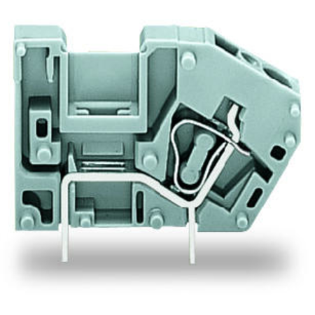 Stackable PCB terminal block; with commoning option; 2.5 mm²; Pin spacing 5 mm; 1-pole; CAGE CLAMP®; 2,50 mm²; blue