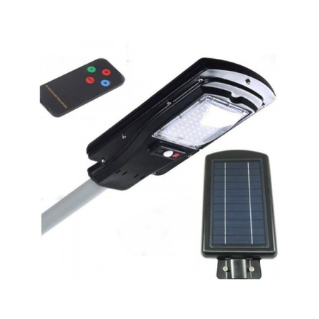 Corp stradal solar led 30w/6000k (metalic/telecomanda) 