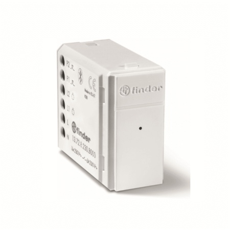 Releu multi-functie - 2 contacte, 6 a, bluetooth ble, wall mounting residential switch boxes, 230 v, c.a. (50/60hz), standard, white