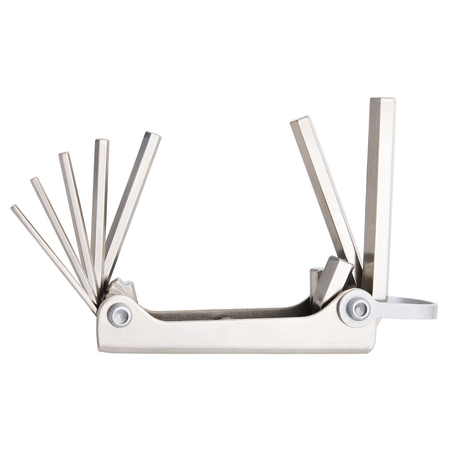 Set de chei locas hexagonal tip briceag metalic, pentru lucrul in siguranta la inaltime 2.5, 3, 4, 5, 6, 8, 10