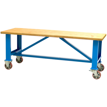 Banc de lucru mobil 2000mm, 750mm, 795mm, 90000g