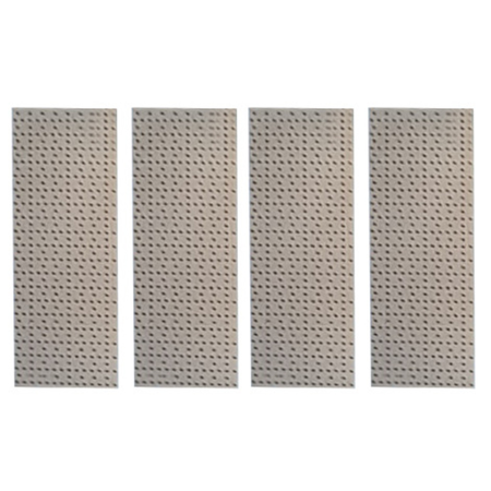 Panou spate perforat pentru banc modular de colt, set 4 buc 228mm, 28,5mm, 509mm