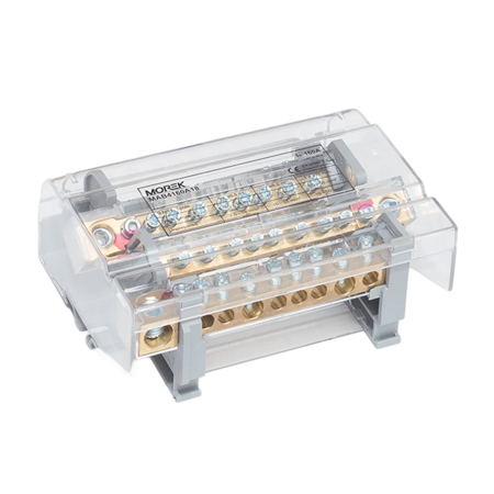 Distribuior MAG25-2 blue 2x25mm² 400V Distribution terminal