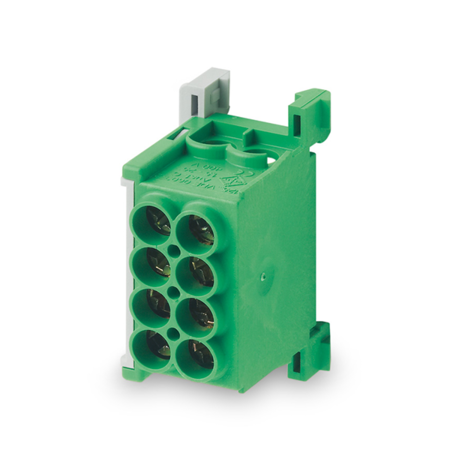 MAG25-2 green 2x25mm² 400V Distribution terminal