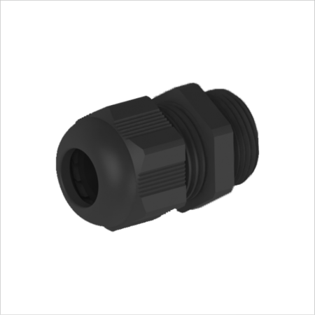 Presetupa, PG16, 10-14mm, PA6, black RAL9005, IP68 (w locknut and O-ring)