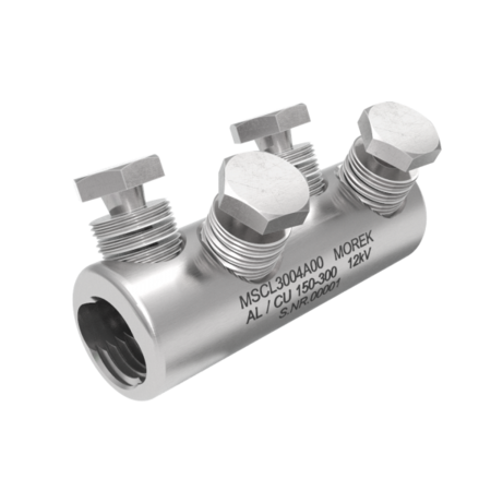 Mufa medie tensiune MSCL300 Al/Cu 150-300mm² 12kV 4x Surub aluminiu SB cable connector