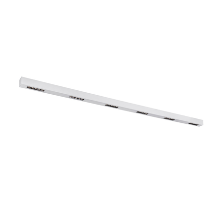 Slv Corp iluminat tavan, q-line ® de luminita tavan, cu led-uri de culoare gri montat pe suprafata interioara lumenul plafon, 2m, bap, argintului, 4000k,