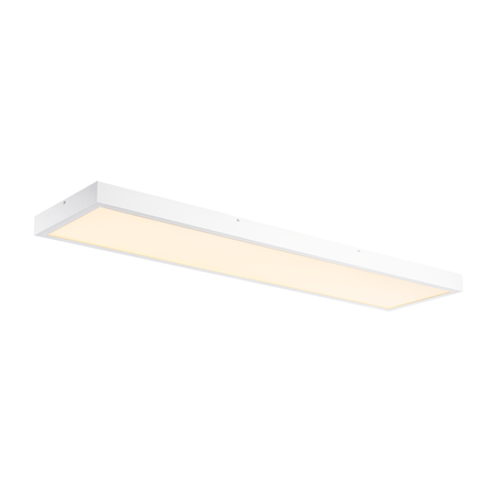 Corp iluminat tavan, luminita plafon panou, alb de lumini plafon pe suprafata interioara barele de led-uri 1200x300mm alb 3000k,