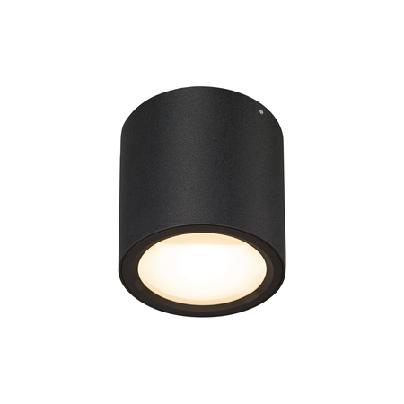 Corp iluminat TAVAN, Oculus Luminita Plafon, Negru de perete cu LED-uri de interior Montat sI PE TAVAN DIM-lumina neagra TO-CALD 2000-3000K,