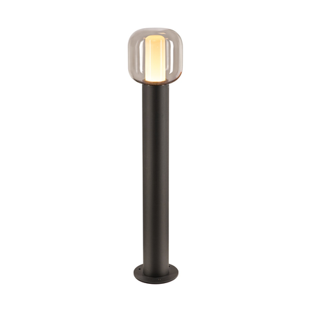 Lampa pla, ovalisk 75 lampadare, antracit