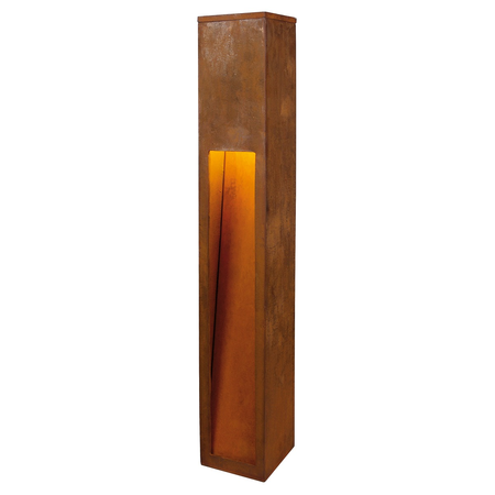 Lampa podea, lampi RUSTY ® SLOT 80 Floor E27, rugina