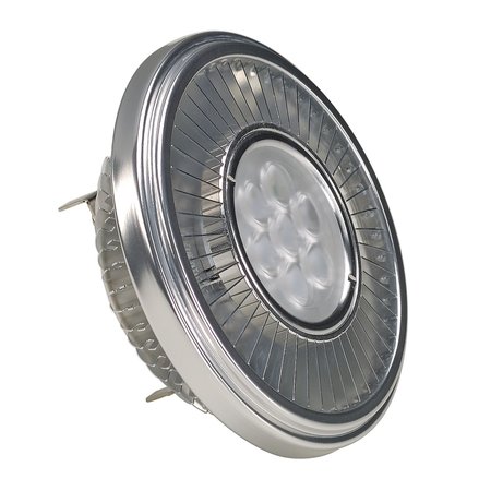 Sursa de iluminat, bec, lampa led qrb111, cree xb-d led, gri, 19,5w, 30 °, 2700k,