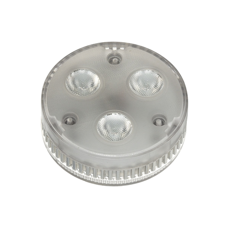 Sursa de iluminat, bec, lampa led gx53, 3x1.4w, led alb cald, ° unghi fascicul 35,