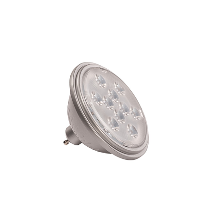 Sursa de iluminat, bec, lampa led qpar111 gu10, 13 °, gri, 2700k, 660lm,