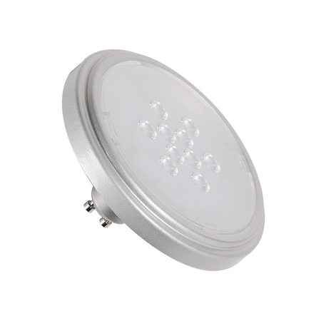 Sursa de iluminat, bec, lampa qpar111 retrofit led, gu10, 2700k, 25 °, gri,