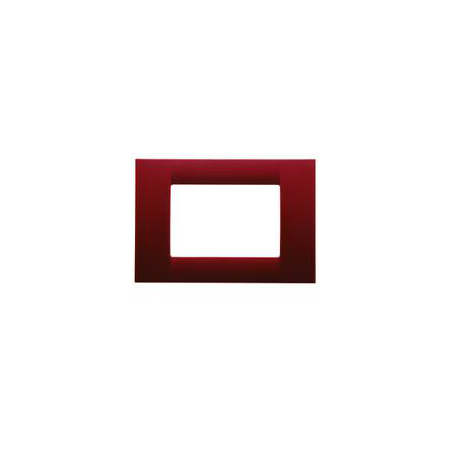 Placa ornament virna - tehnopolimer gloss finish - 1 modul- classic burgundy - system