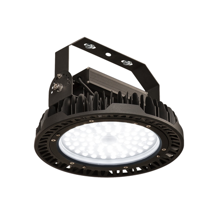 Lampa suspendata, lustra para flac pandantiv, pandantiv negru, led-uri, 4000k, negru, 150w, ip65,