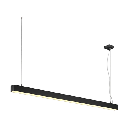 Lampa suspendata, lustra q-line ® pandantiv, pandantiv negru, 1500mm, negru,