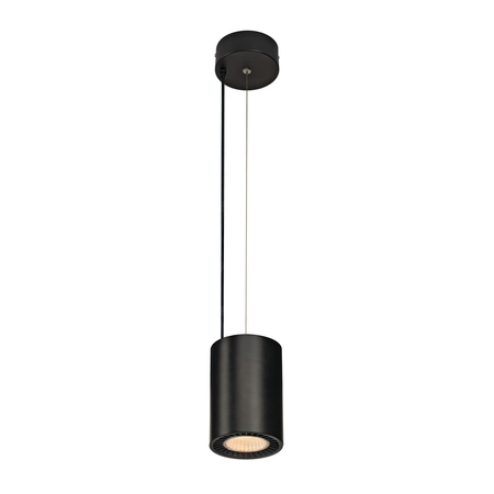 Lampa suspendata, lustra SUPROS pandantiv, negru Interior pandantiv LED, rotund, negru, 3000K, 60 ° reflector, CRI90, 2600lm,