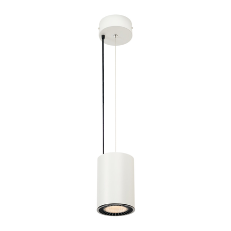 Lampa suspendata, lustra SUPROS pandantiv, alb Interior pandantiv LED, rotund, alb, 3000K, 60 ° reflector, CRI90, 2600lm,