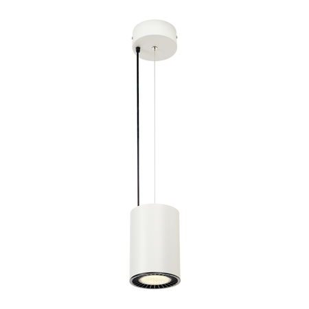 Lampa suspendata, lustra SUPROS pandantiv, alb Interior pandantiv LED, rotund, alb, 4000K, 60 ° reflector, CRI90, 3520lm,