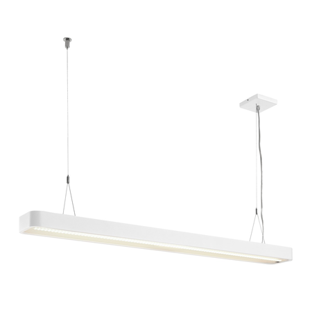 Lampa suspendata, lustra Worklight PLUS pandantiv, alb interior pandantiv cu LED-uri de lumina alba 4000K,