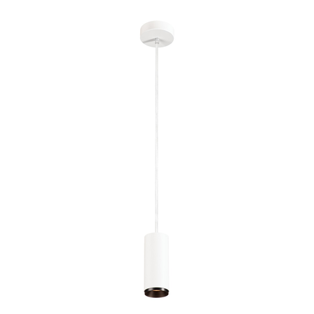 Lampa suspendata, lustra NUMINOS S Pendant, white Indoor LED pendant light black/black 2700K 36°,