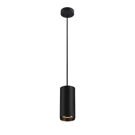 Lampa suspendata, lustra NUMINOS L Pendant, black Indoor LED pendant light black/black 2700K 24°,