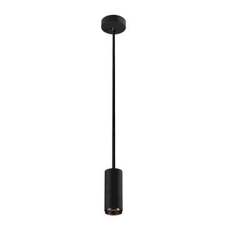 Lampa suspendata, lustra NUMINOS S Pendant, black Indoor LED pendant light black/black 2700K 24°,