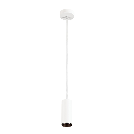 Lampa suspendata, lustra NUMINOS S Pendant, white Indoor LED pendant light white/black 2700K 36°,