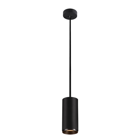 Lampa suspendata, lustra NUMINOS L Pendant, black Indoor LED pendant light black/black 2700K 36°,