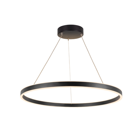 Lampa suspendata, lustra ONE 80 Pendant, black Indoor LED pendant light black CCT switch 2700/3000K,