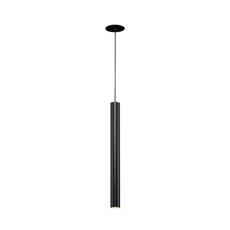 Lampa suspendata, lustra HELIA 40 Pendant, black pendant, LED, 3000K, round, black, flat canopy, 9W,