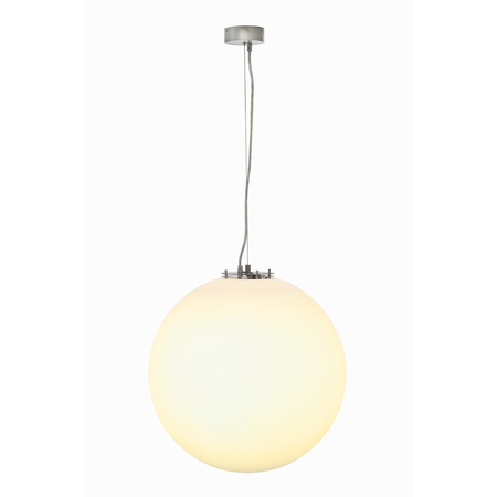 Lampa suspendata, lustra ROTOBALL 50 Pendant E27, grey pendant, TC-TSE, silver-grey/white, Ø 50 cm, max. 24W,