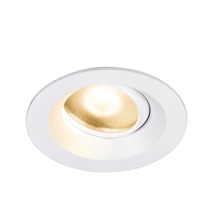 Spot incastrat, DINGILO Ceiling lights, white Indoor LED recessed ceiling light white 3000K tiltable,