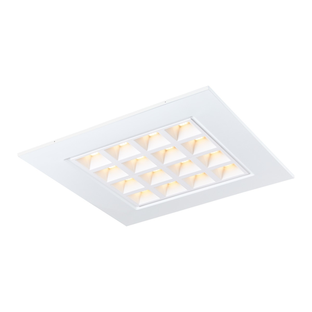 Spot incastrat, PAVANO Ceiling lights, white Indoor LED recessed ceiling light white 3000K UGR<19,