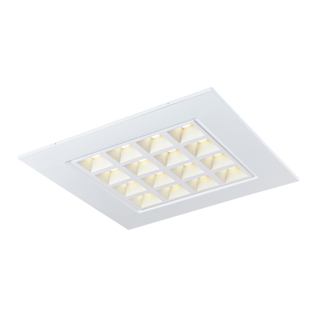 Spot incastrat, PAVANO Ceiling lights, white Indoor LED recessed ceiling light white 4000K UGR<19,