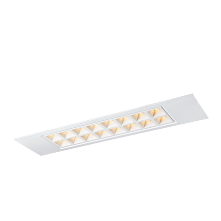 Spot incastrat, PAVANO Ceiling lights, white Indoor LED recessed ceiling light white 3000K UGR<19,