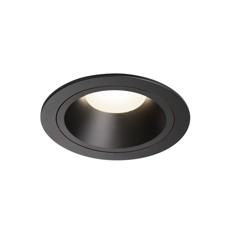 Spot incastrat, NUMINOS L Ceiling lights, black Indoor LED recessed ceiling light black/black 4000K 20°,