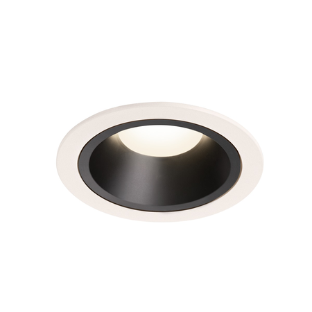 Spot incastrat, NUMINOS L Ceiling lights, white Indoor LED recessed ceiling light white/black 4000K 20°,