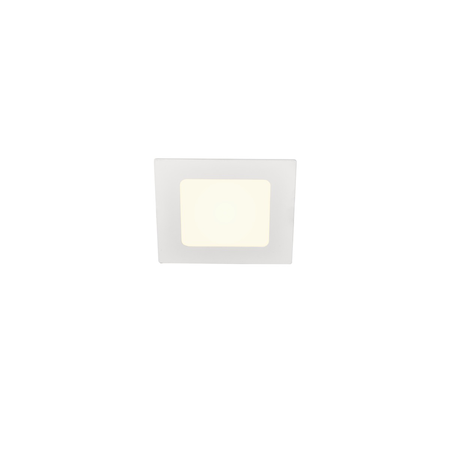 Spot incastrat, SENSER 12 Ceiling lights, white Indoor LED recessed ceiling light square white 4000K,