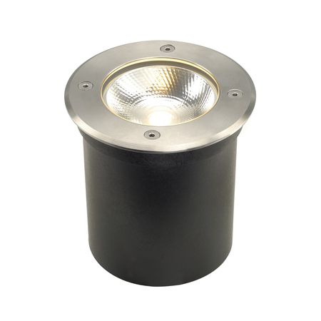 Spot incastrat, ROCCI Recessed fittings, stainless steel outdoor inground fitting, LED, 3000K, IP67, round, stainless steel 316, max. 6W,