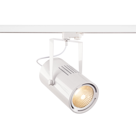 Iluminat decorativ pe sina, Traseele EURO SPOT TRACK, alb 3000K, 12 °, inclusiv. adaptor 3 circuite,