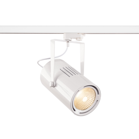 Iluminat decorativ pe sina, Traseele EURO SPOT TRACK, alb 3000K, 38 °, inclusiv. adaptor 3 circuite,